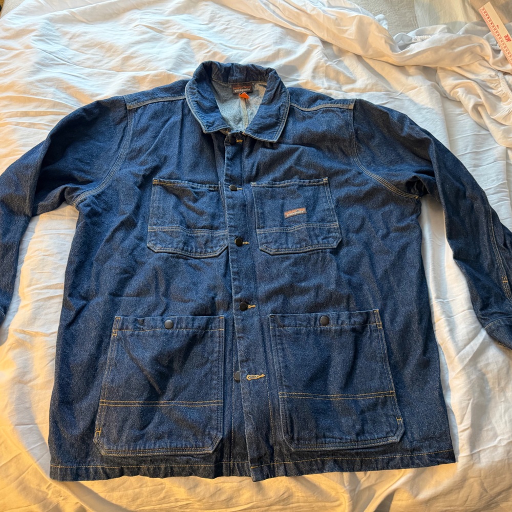 Patagonia Iron Forge Denim Chore Jacket XXXL Rancher Barn Workwear Streetwear